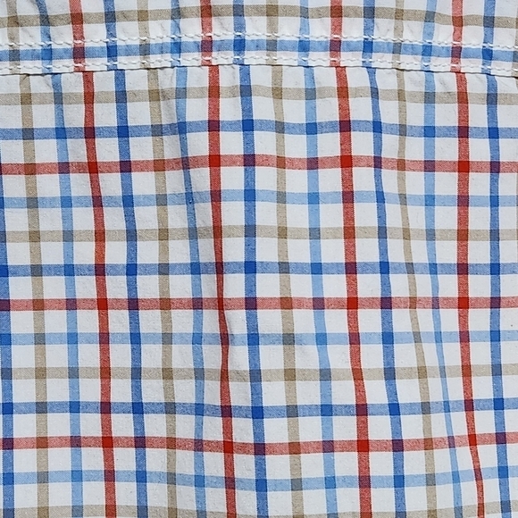 Carter's Toddler Boys Plaid Collared Button Down Dress Shirt, Size 12M - Picture 3 of 6